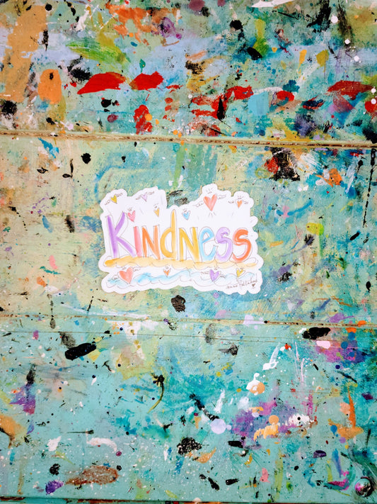Kindness HeartFUL Sticker