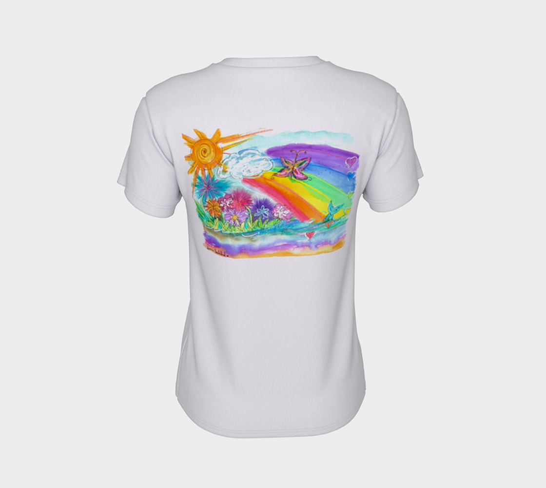 Sunshine, Rainbows, F-word Women's S/S Tee