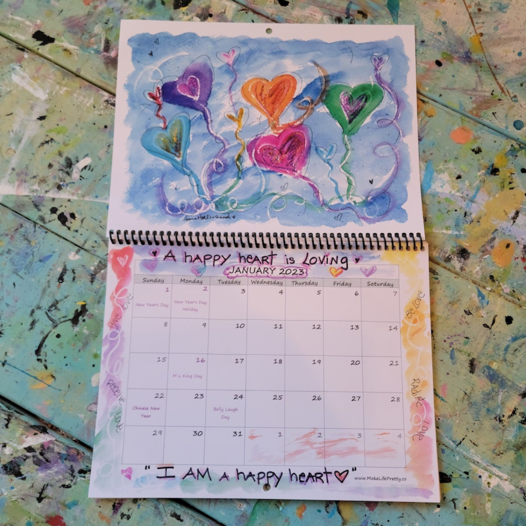 2023 Thank-Full, Play-Full, Happy Heart Calendar Bundle
