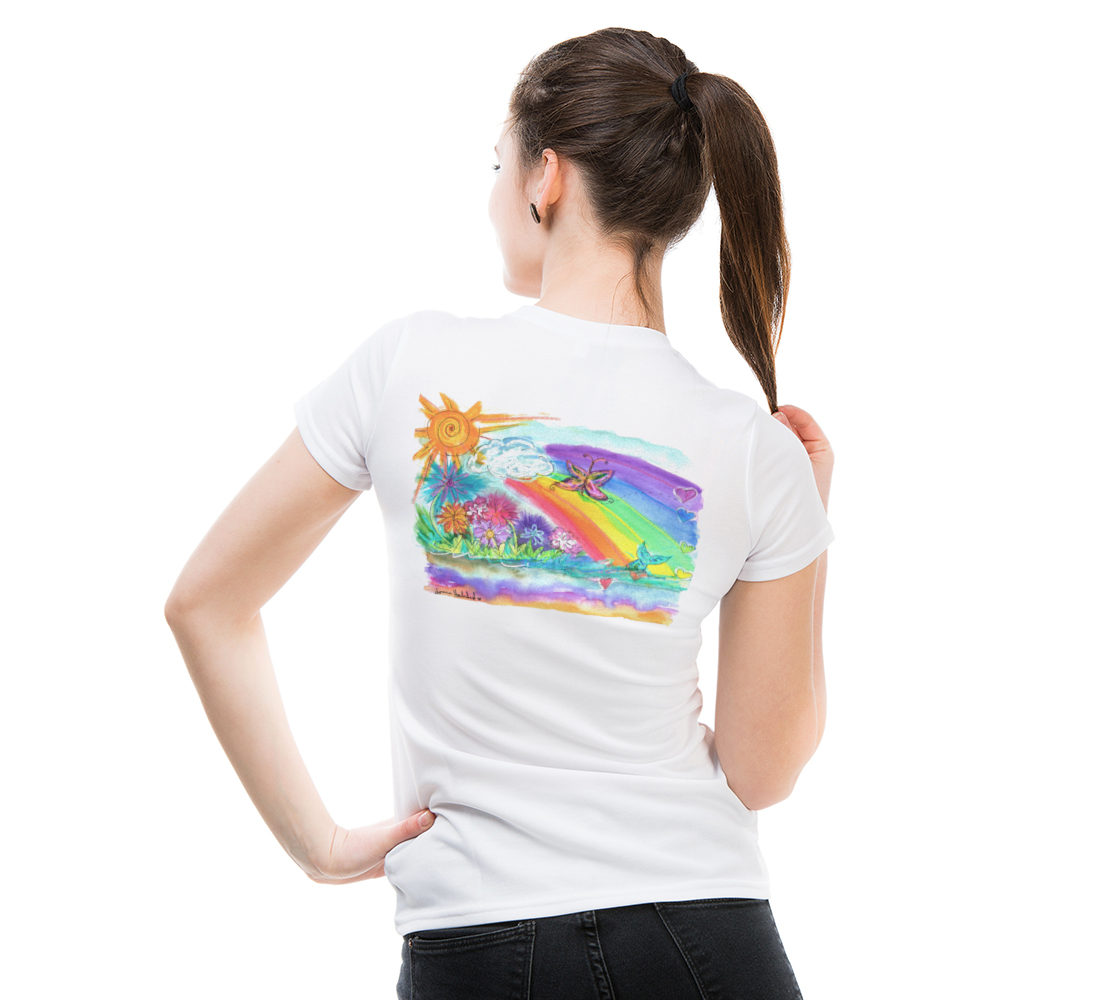 Sunshine, Rainbows, F-word Women's S/S Tee