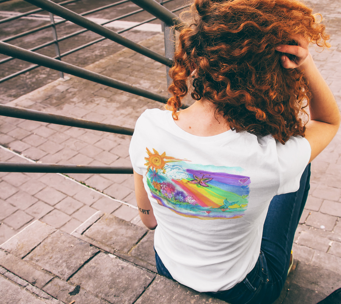 Sunshine, Rainbows, F-word Women's S/S Tee