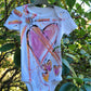 "Hearts Take Flight" Hand Painted Onesie
