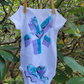 "Water Love" Hand Painted Onesie