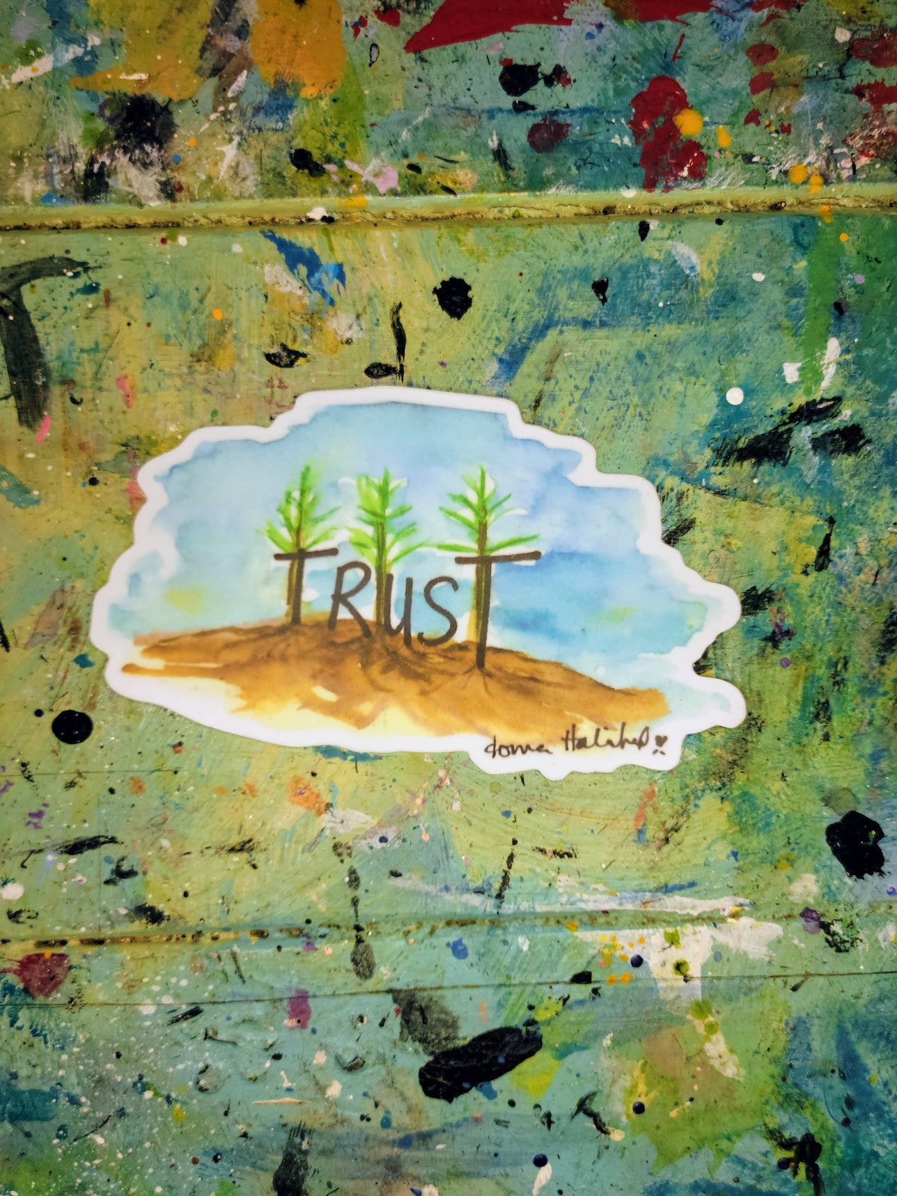 Trust Sticker