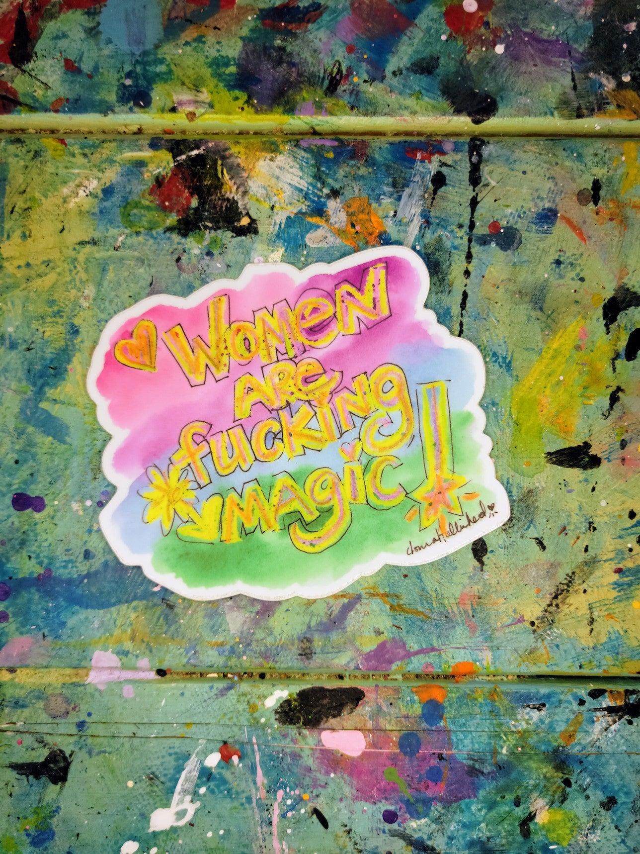 Women are F-ing Magic Sticker