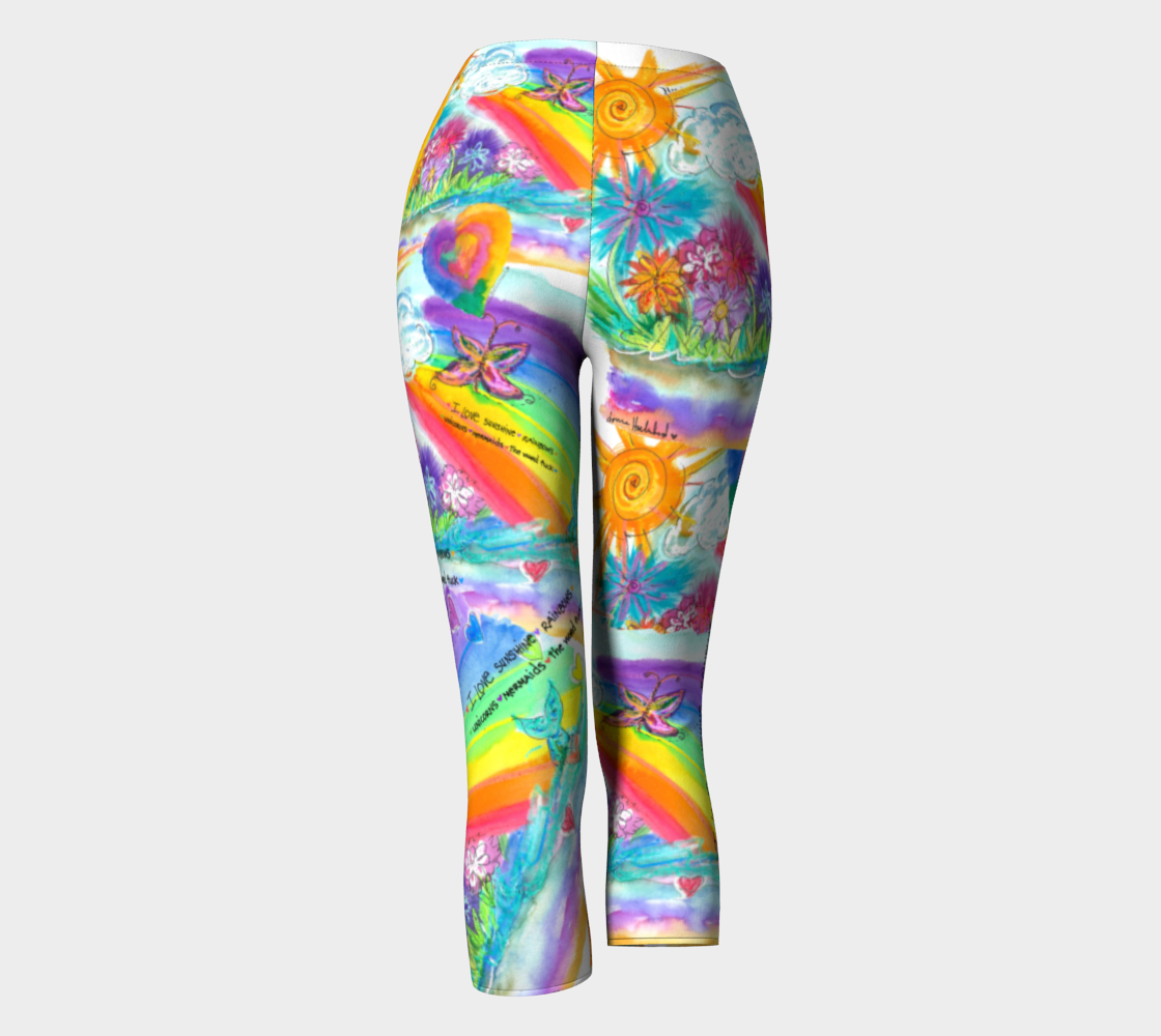 Sunshine, Rainbows, F-word Capris