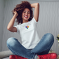 Color-full Heart/ Sunshine, Rainbows, F-word Women Tee