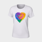 Color-Full Heart Women Tee