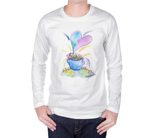 Cup of Love Unisex Long Sleeve Shirt