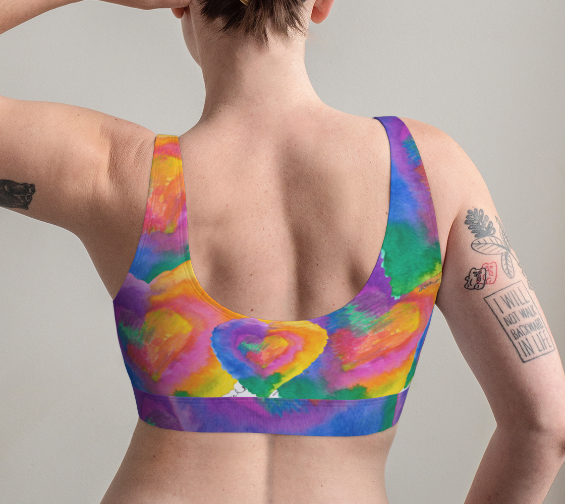 Color-Full Heart Bra – Donna Hollinshead