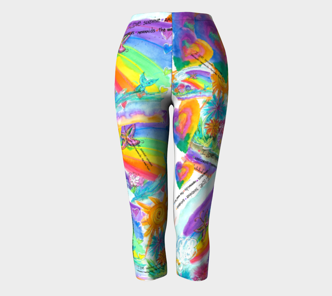 Sunshine, Rainbows, F-word Capris