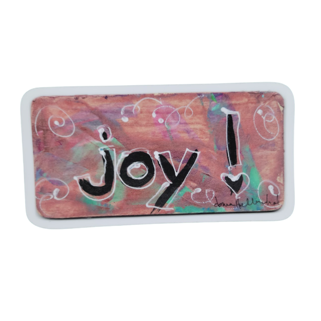 Joy Sticker – Donna Hollinshead | Make Life Pretty