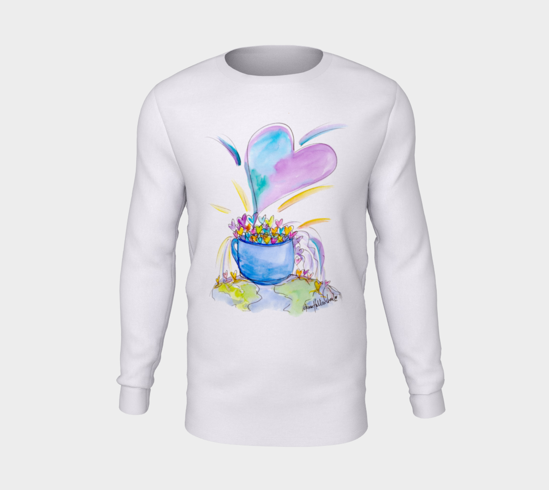 Cup of Love Unisex Long Sleeve Shirt