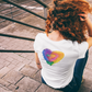 Color-Full Heart Women Tee