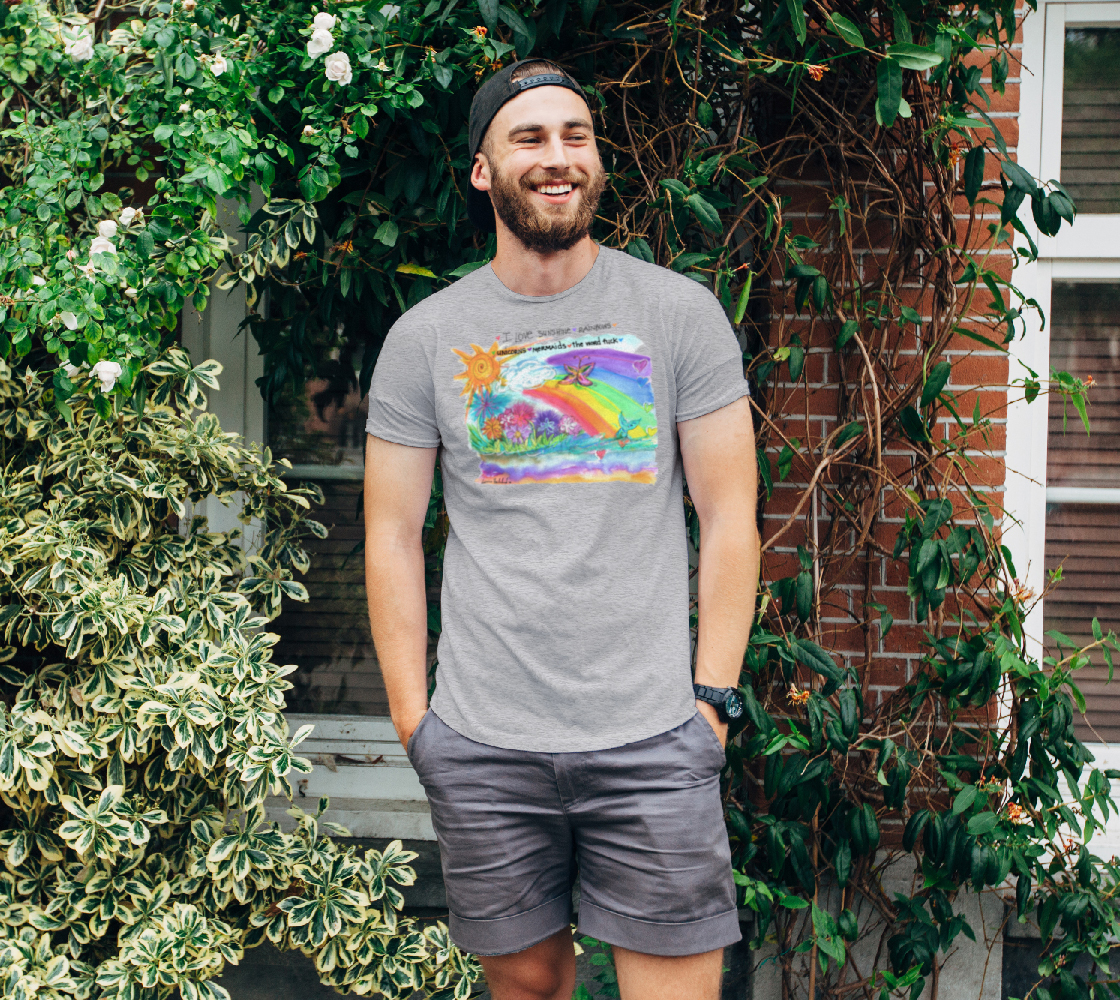 Sunshine, Rainbows, F-Word Unisex Tee