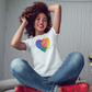 Color-Full Heart Women Tee