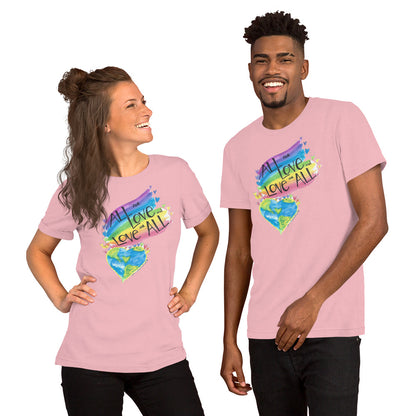 ALL for LOVE and LOVE for ALL Short-Sleeve T-Shirt